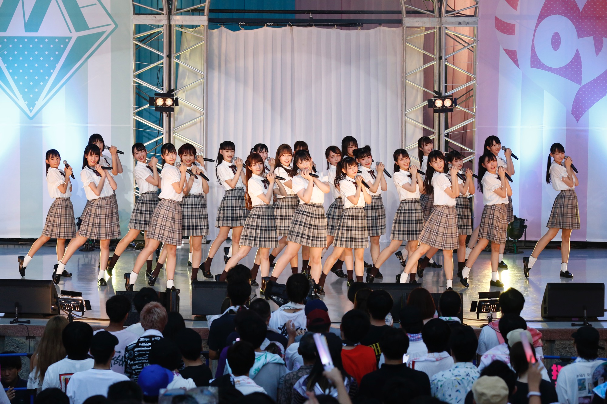 8月17日（土）開催 ＝LOVE、≠ME合同コンサート「24girls in 日比谷野外音楽堂」